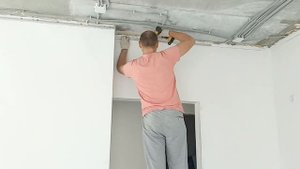 Как натянуть натяжной потолок самому!!!