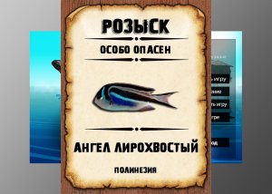 Мутанты рр3. Ангел лирохвостый. Полинезия.