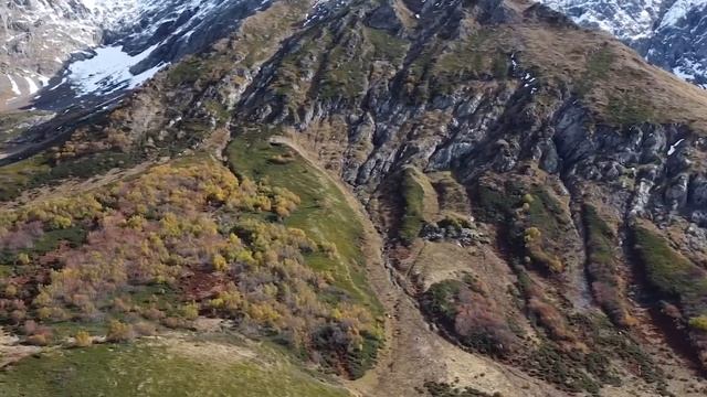 Красная поляна, 2021. Первое видео с дрона. Sochi, autumn 2021, drone