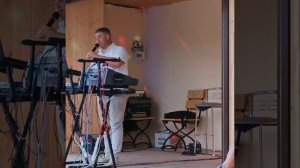 Крым.Пляж Орловка.Живая музыка