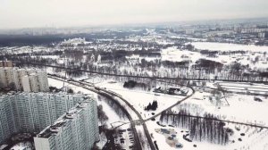 Орехово-Борисово Северное с квадрокоптера