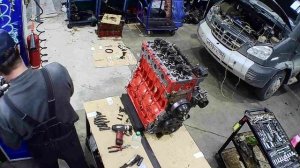 Сборка двигателя Камминс 3.8 за 5 минут
