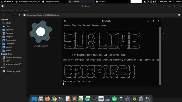 Crack Sublime Text 4 - 4126 & Sublime Merge 2068 - LINUX смотреть онлайн