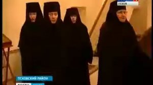 Встреча Митрополита Евсевия с Епископом Сергием и губернатором Псковской области