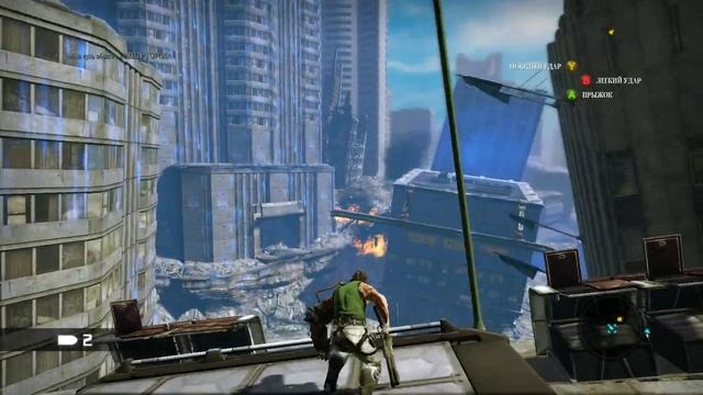 Bionic Commando (PC, 2009) Миссия 15 Город Вознесенья, Деловой район VII