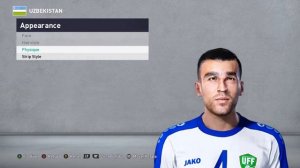 Uzbekistan National Team FacePack by Vacaross