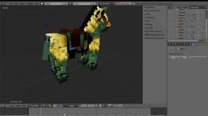 Minecraft multi-type horse RIG (Free Download) || Blender2.69 and above