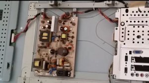 SHARP LC-32S7E-BK LCD TV repair POWER
