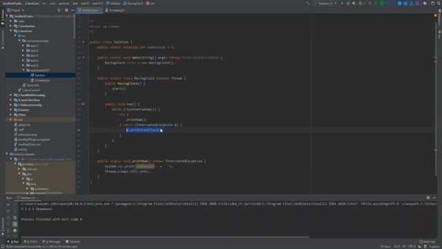 JavaRush [JavaCore] 6 уровень 10 лекция | Задача "Отсчет на гонках" смотреть онлайн