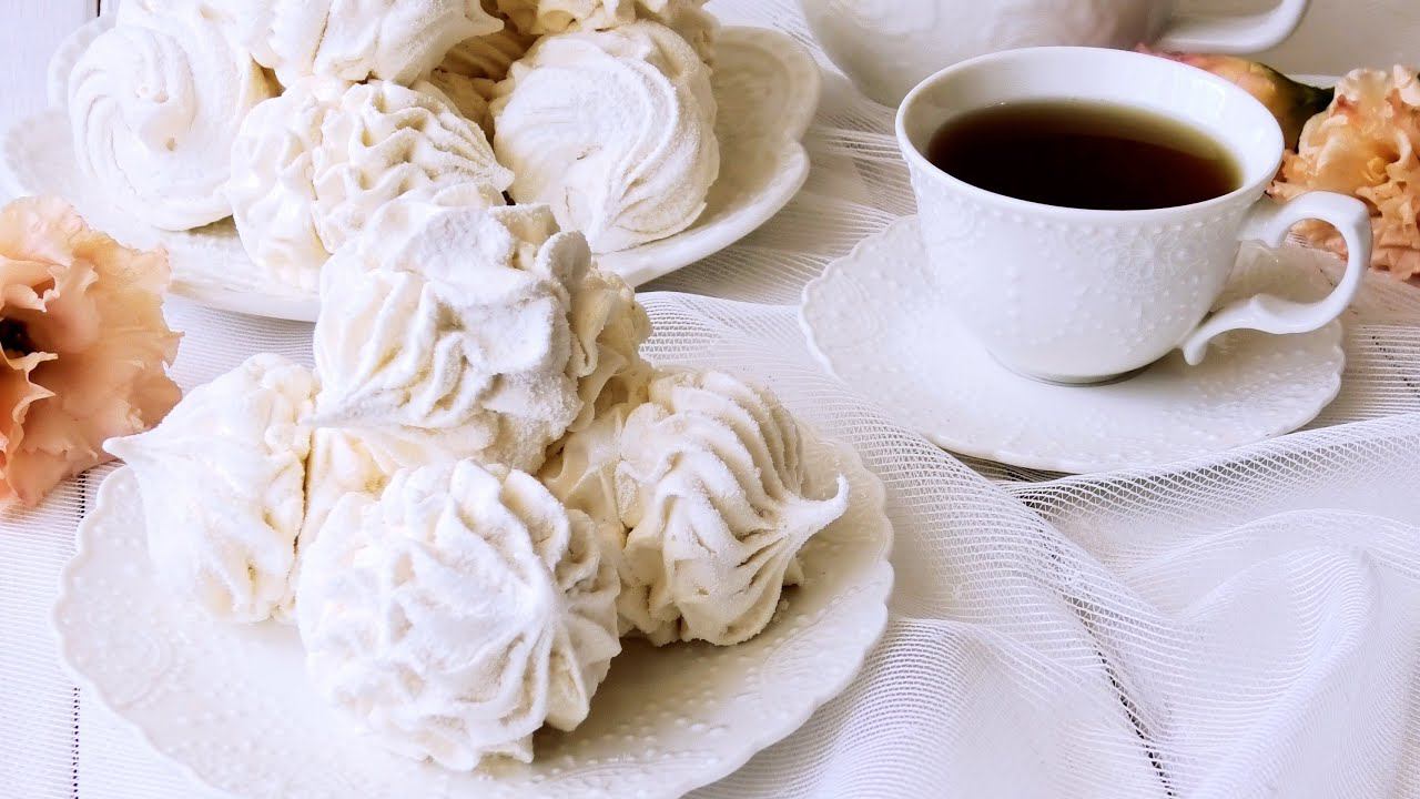 ЛЁГКИЙ РЕЦЕПТ ДОМАШНЕГО ЗЕФИРА✨ БЕЗ ПРИГОТОВЛЕНИЯ ПЮРЕ!//Easy recipe for homemade marshmallows
