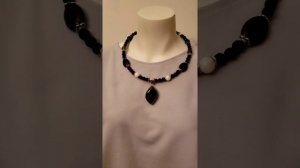 Обзоро готовых колье своими руками с натуральыми камнями. Necklaces with natural stones handmade.