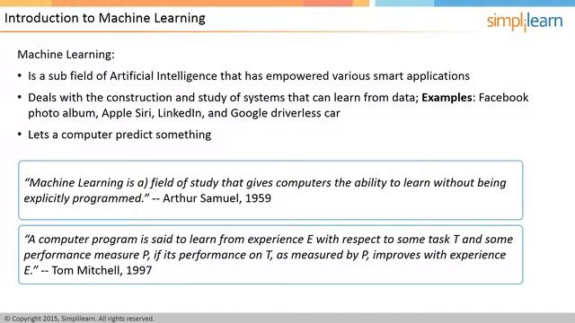 Apache Spark Machine Learning | Apache Spark Tutorial For Beginners | Simplilearn