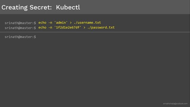 Secrets in Kubernetes  | Coupon: UDEMYNOV20 | Udemy: Kubernetes Made Easy | Kubernetes Tutorial