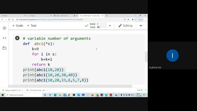 Keyword Arguments and Variable Length Arguments in Python Functions
