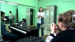 Упражнения: Блюз-импровизация.Секста вниз.Проф.переподготовка. Эстрадно-джазовый вокал.Мария Леонова