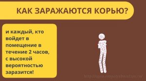 Защититесь от кори, сделайте прививки!