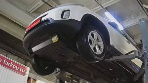 Установка защиты на KIA Sorento 2014 год. MOTODOR, арт. 71001