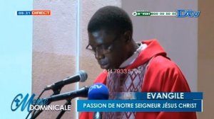 DIMANCHE DES RAMEAUX  DU 5 AVRIL AVEC MONSEIGNEUR BENJAMIN NDIAYE