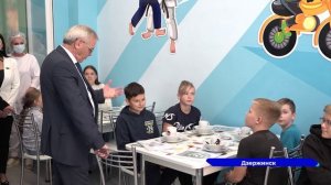 Обновленная столовая в спортивном стиле открылась в детской больнице Дзержинска