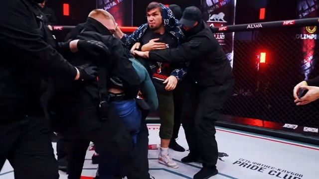 Акаб подрался с Зелимханом | Акаб против Юсупов | ММА смотреть онлайн