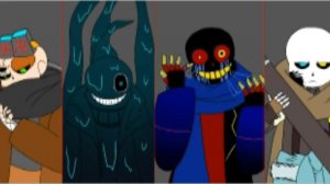 fanart undertale.Protectors of the universe and destroyers of the universe.sand.nightmare.error  in