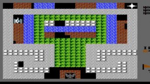 2DDK's Battlesity (Battle city mod) (NES, 1985) Уровень 7