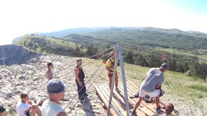 Экстремальный спуск с Ай-Петри. Крым 2016