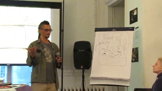 Хихус и Настя Галашина - Мастер-класс (КвирФест-2012)