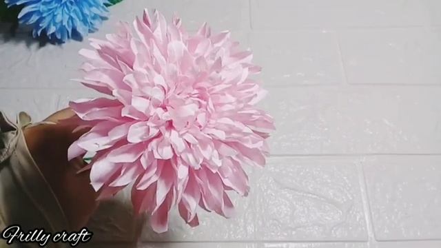 Diy/Bunga Krisan dari plastik kresek part 5 || chrysanthemum flowers from crackle plastik смотреть онлайн