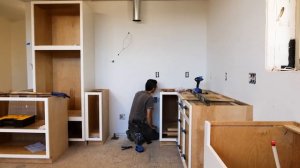 Installing Awesome New Custom RTA Kitchen Cabinets