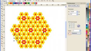 Уроки CorelDRAW: шестиугольники - создаем орнаменты