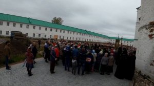 Крестный ход в Престольный праздник Александро-Свирского монастыря 12.09.2021