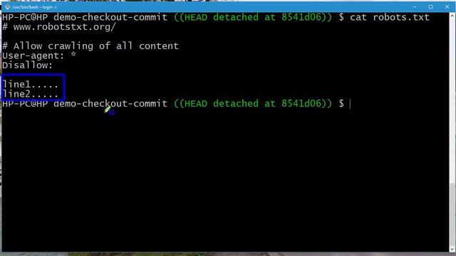 033 Checking out commits in a Git repository Part 2 Lab смотреть онлайн