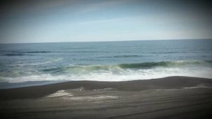 Авачинский залив, халактырский пляж.