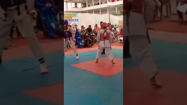 Taekwondo sparring videos/Taekwondo fight vide0 india/Taekwondo sparring kicks/Sankar Maity