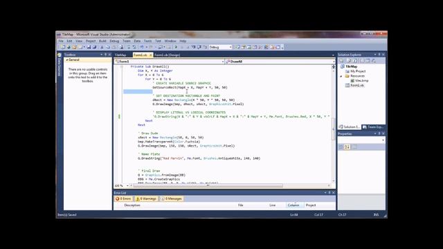 Visual Basic Game Programming Tutorial UPDATE 1 - Traditional RPG Movement & Dynamic Tile Mapping смотреть онлайн