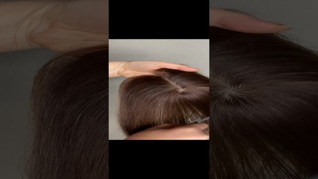 Накладка из натуральных волос