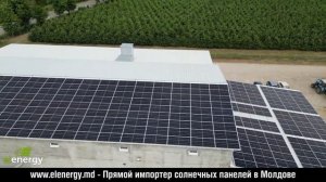 Солнечные батареи в Молдове цена от прямого импортера - электростанция 151,2 кВт с. Устия, Дубоссар