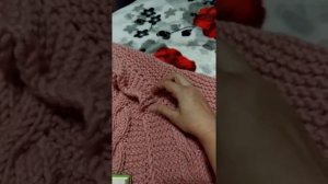 Бомбер , кофта из толстой пряжи.
