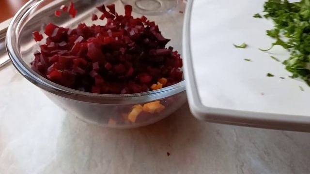 Витаминный и полезный Салат