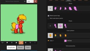 -|Туториал на кьютимарку поверх штанов в Пони Таун! Pony Town |-
