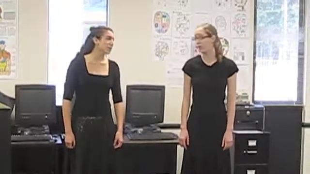 Lian and Maddy's duet - Barcarolle at Solo and Ensemble 1/2009 смотреть онлайн