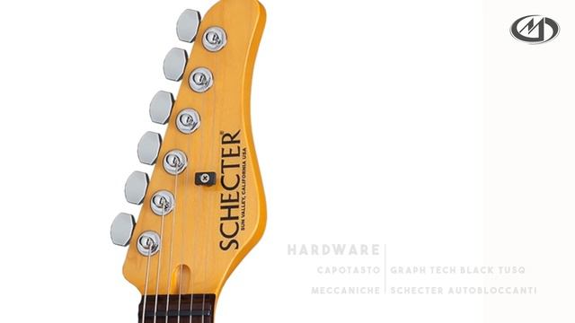 SCHECTER SUNSET CUSTOM SHOP HSS TRANS BLACK смотреть онлайн