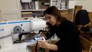 JUKI LK-1900A в действии!