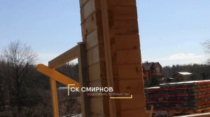 Ройки в оконных и дверных проемах дома или бани из бруса