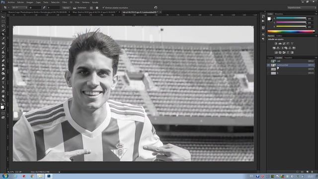 Photoshop. Realzar color con modo Color Lab смотреть онлайн