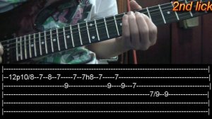 Fade To Black Intro Lesson - Metallica(with tabs)