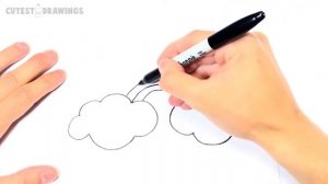 How to draw a Rainbow Step by Step | Easy drawings