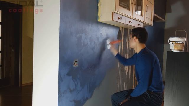 Краска типа "сахара" с эффектом песка, декоративное покрытие. смотреть онлайн