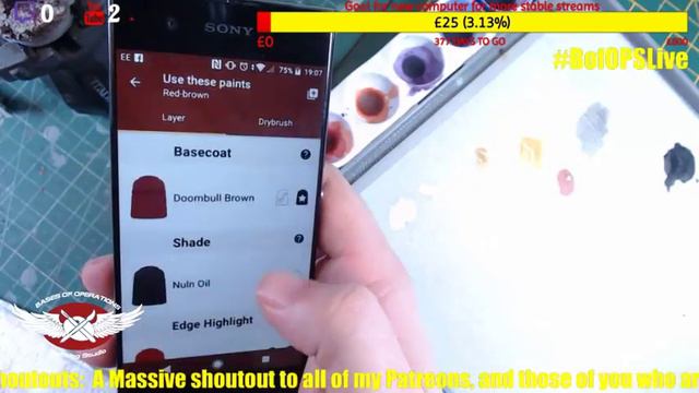 LIVE: Painting Flesh Tearers Chapter Master Gabriel Seth смотреть онлайн